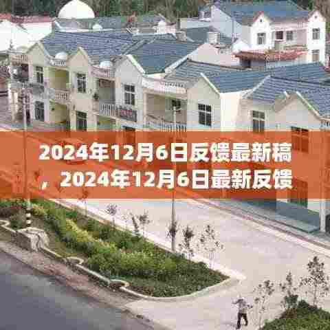 揭秘历史新篇章深远影响，最新反馈综述与反馈最新稿发布于2024年12月6日