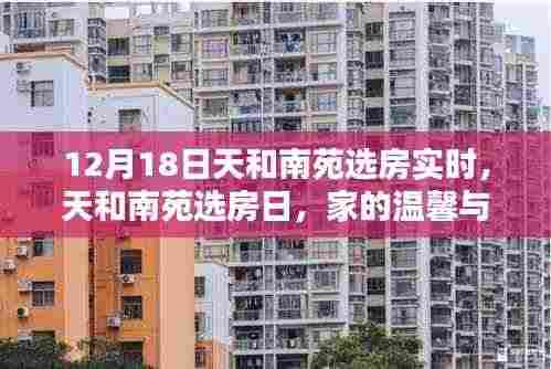 天和南苑选房日,家的温馨与友情的邂逅