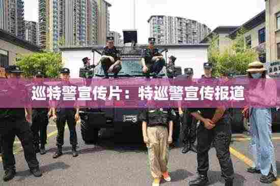巡特警宣传片:特巡警宣传报道