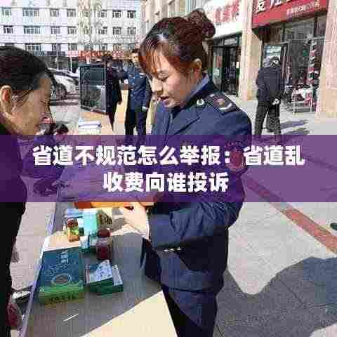 省道不规范怎么举报:省道乱收费向谁投诉