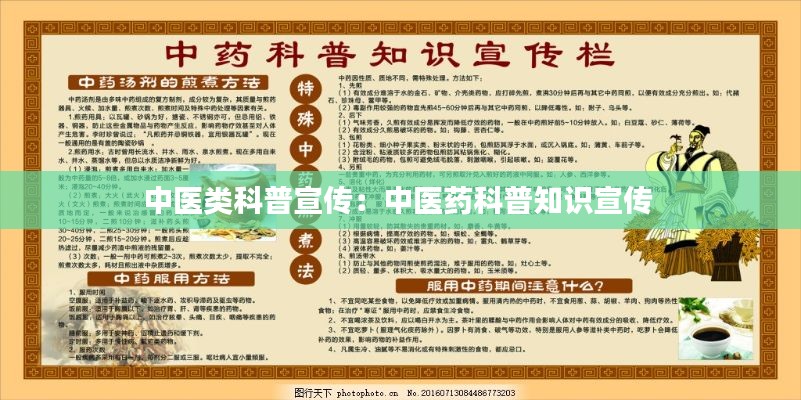 中医类科普宣传:中医药科普知识宣传