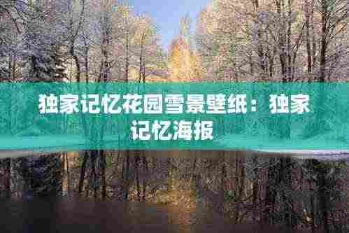 独家记忆花园雪景壁纸:独家记忆海报
