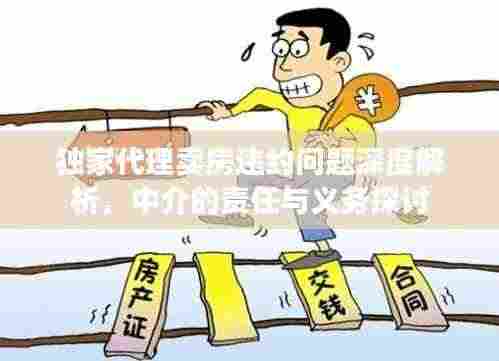 独家代理卖房违约问题深度解析，中介的责任与义务探讨