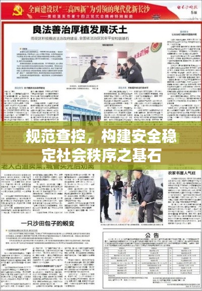 规范查控,构建安全稳定社会秩序之基石