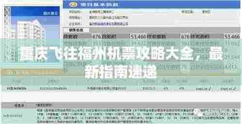 重庆飞往福州机票攻略大全,最新指南速递